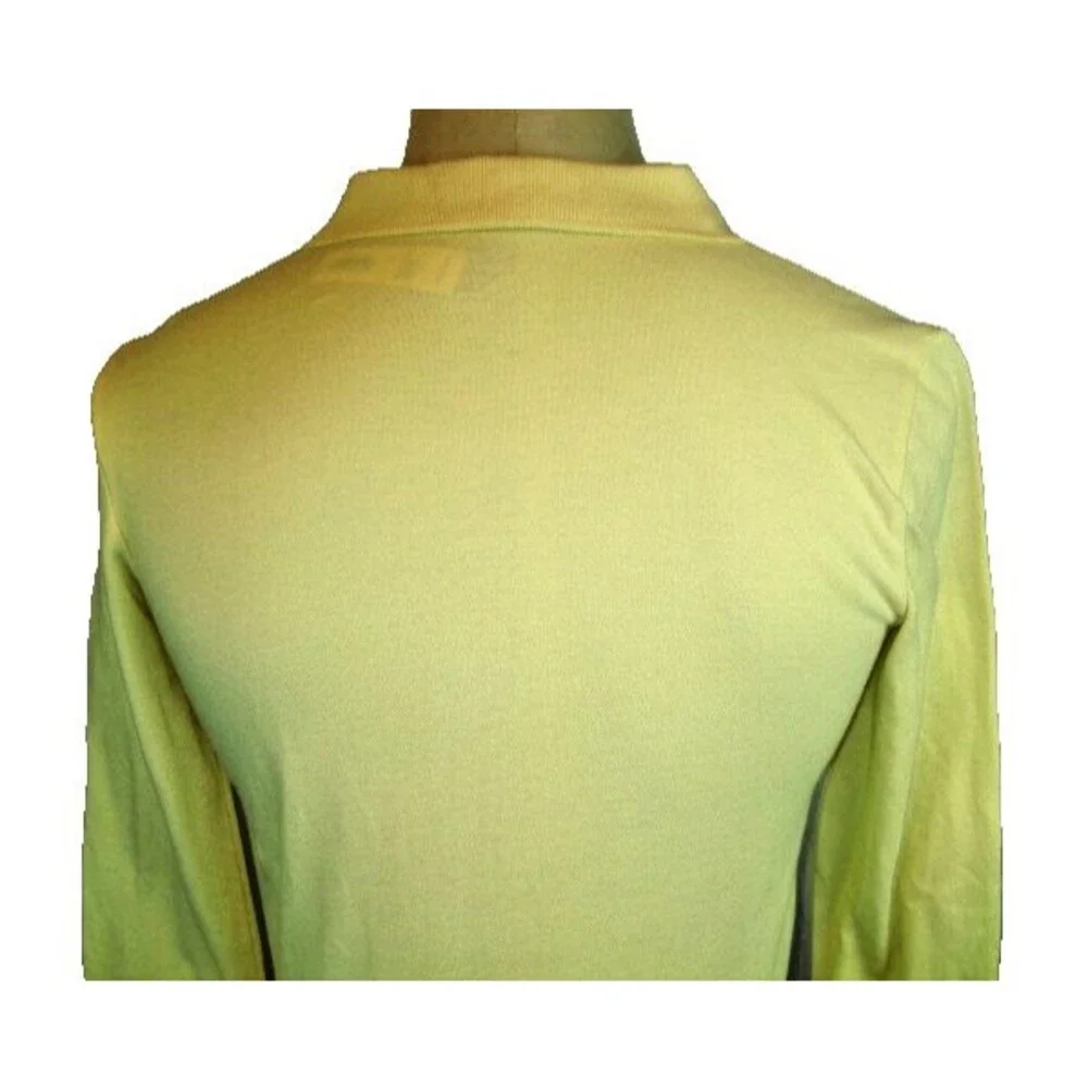 Youth NWT Old Navy Yellow Polo Golf LS Casual Shirt sz XL(14-16)